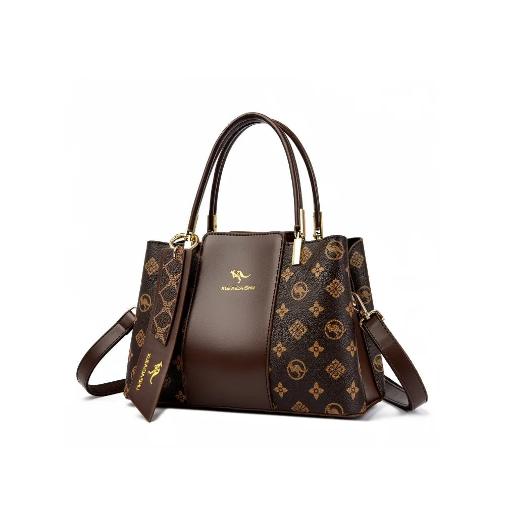 Genuine Brand Sac Leather Luxury Handbags Women Bags Designer Handbags High Quality Ladies Shoulder Hand Bags for Women 3 layers