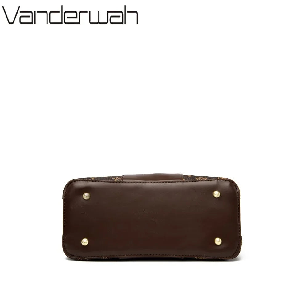 Genuine Brand Sac Leather Luxury Handbags Women Bags Designer Handbags High Quality Ladies Shoulder Hand Bags for Women 3 layers